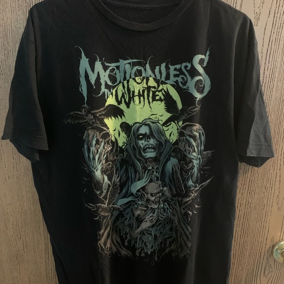 Vintage 2010 Motionless In White T-Shirt, Adult Large - Picture 1 of 4